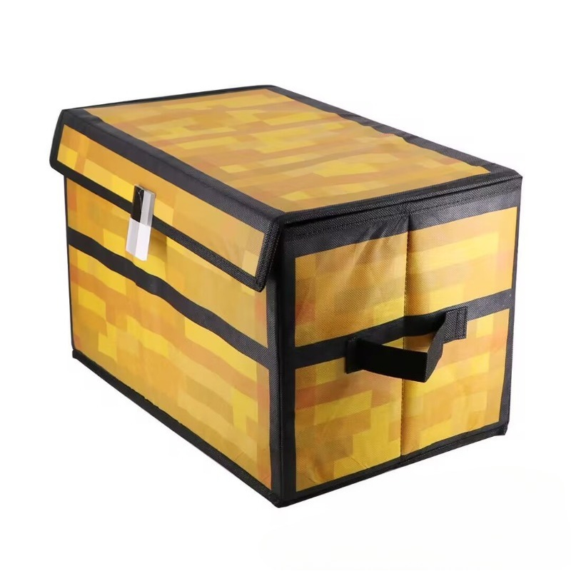 Home Decor Organizer - Minecraft Anime-Zubehör Große Kapazität Faltbare Aufbewahrungsbox