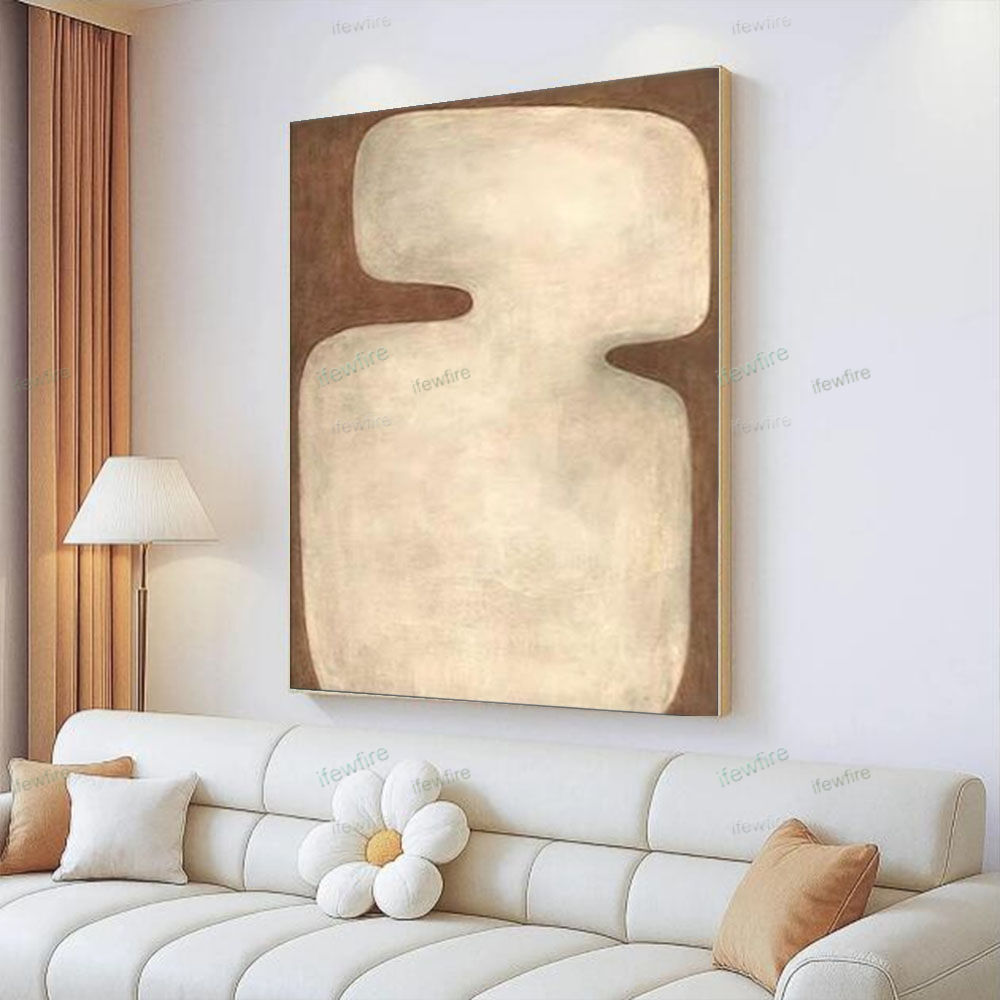 Home Decor Color Palettes - 100 % handgemaltes abstraktes Ölgemälde auf