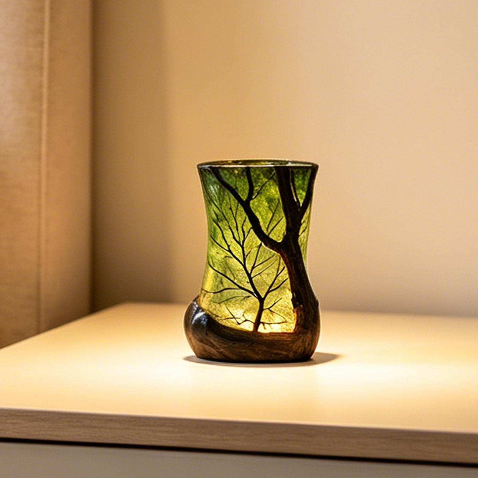 Home Decor Furniture - Nachttischlampe Wald-Nachtlicht Dekoratives Stimmungslicht für Zuhause