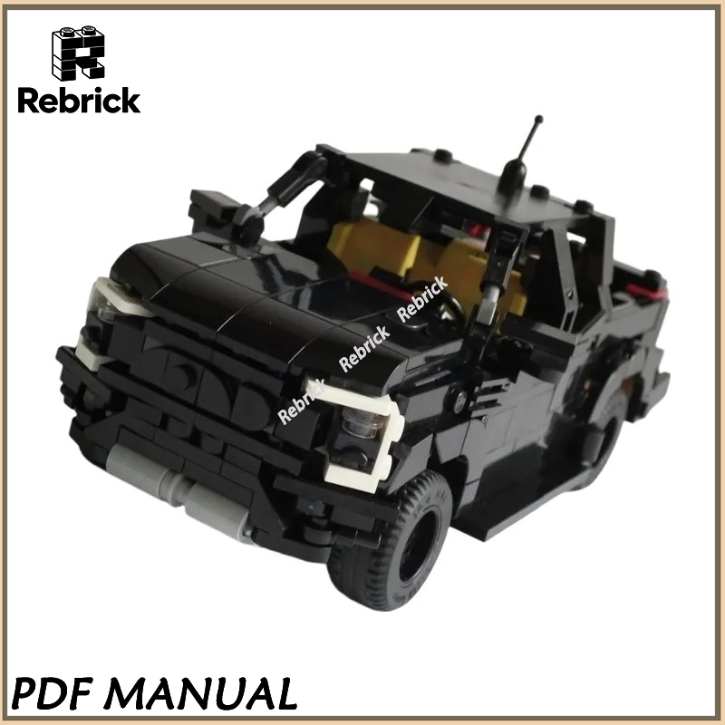 Home Decor Enthusiast - Alternativer Ranger Raptor MOC-Bausatz, Detailliertes Geländewagen-Modell