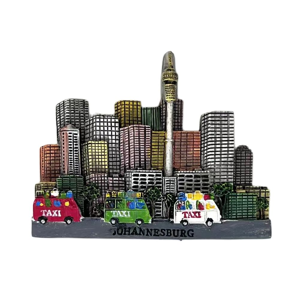 Home Decor Johannesburg - Johannesburg, Südafrika Kühlschrankmagnet Souvenir Reise Memorial
