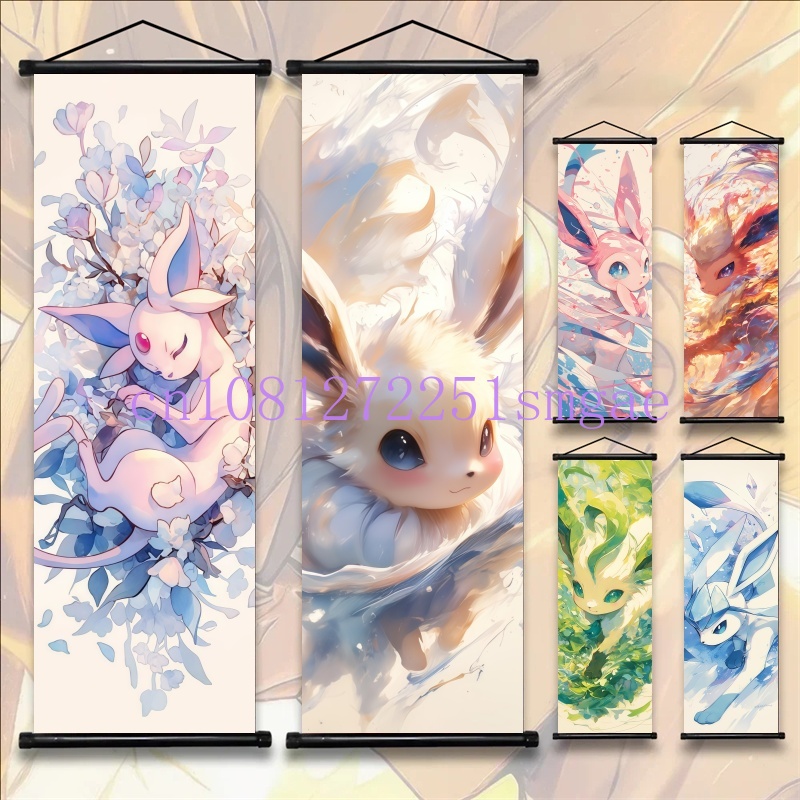Home Decor Tv - Gedrucktes Poster, Anime-Wandkunst, Greninja-Bilder, Gardevoir-Gemälde, Leinwand,
