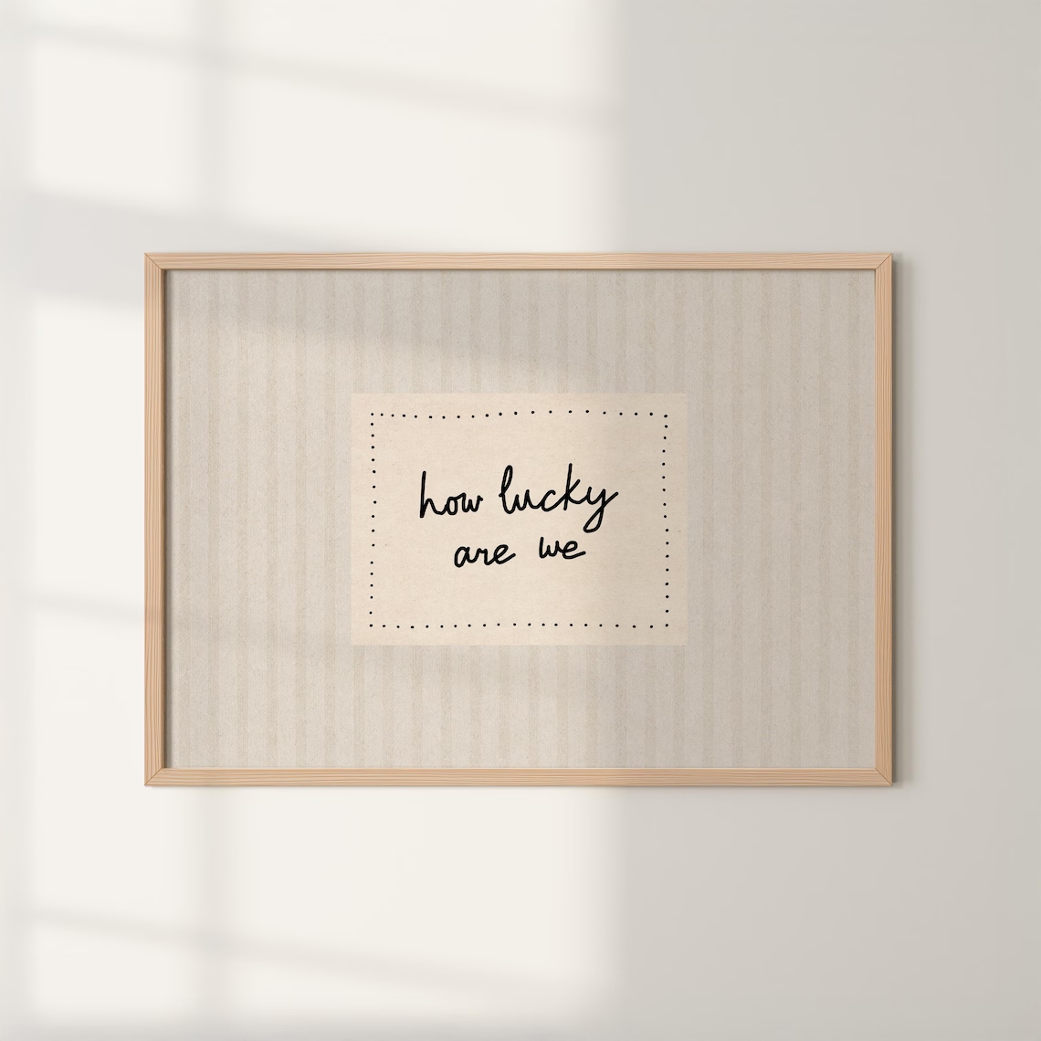 Home Decor Quotes - Moderner, minimalistischer Wandkunstdruck mit Zitaten „How
