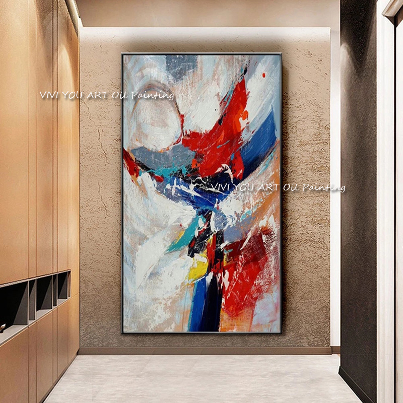 Home Decor Color Palettes - Das beste grau-blaue rote handgefertigte moderne