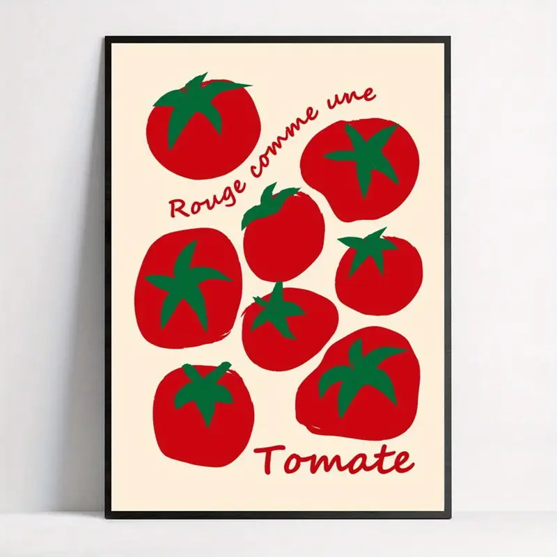 Moderne bunte rote Tomaten Wan – Home Decor Furniture Bewertung und Preis