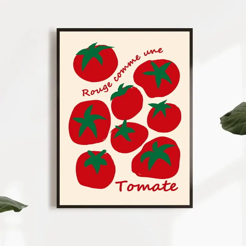 Moderne bunte rote Tomaten Wan – Home Decor Furniture Bewertung und Preis