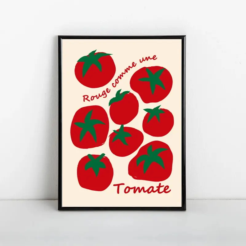 Moderne bunte rote Tomaten Wan – Home Decor Furniture Bewertung und Preis