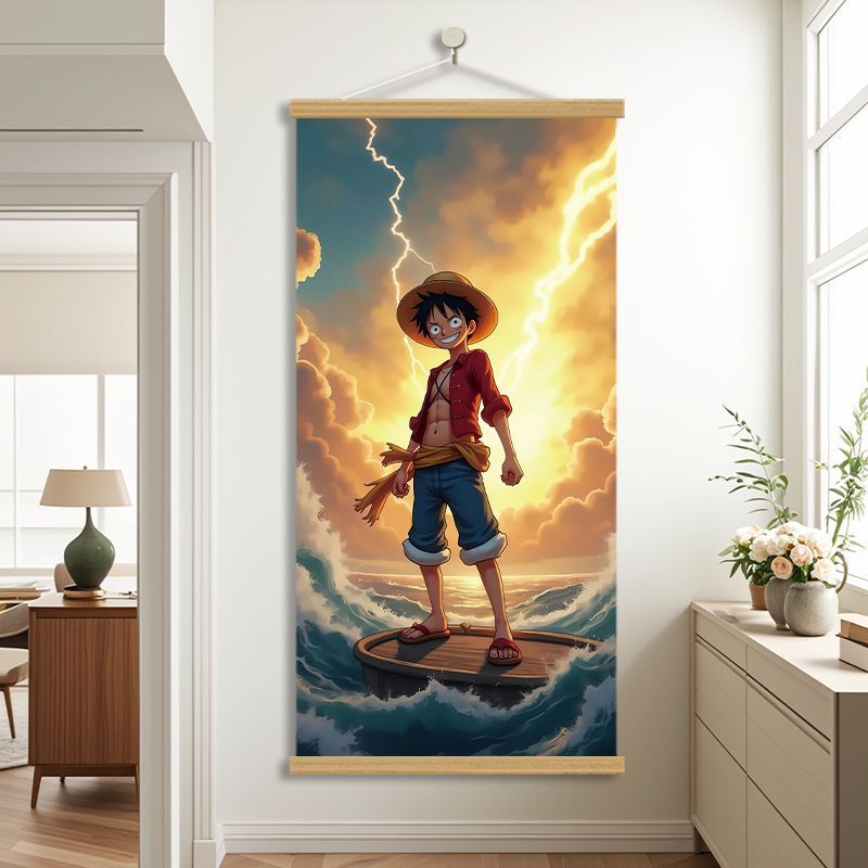 Neues One Piece Luffy Roronoa  – Home Decor Tv Bewertung und Preis