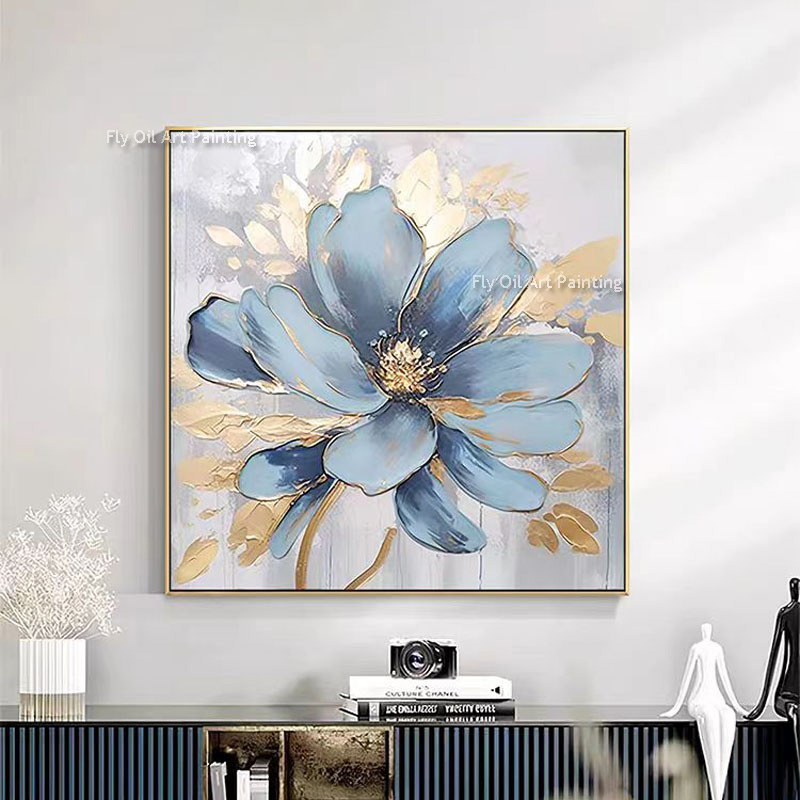 Dickfloriges handgemaltes Mohn – Home Decor Color Palettes Bewertung und Preis