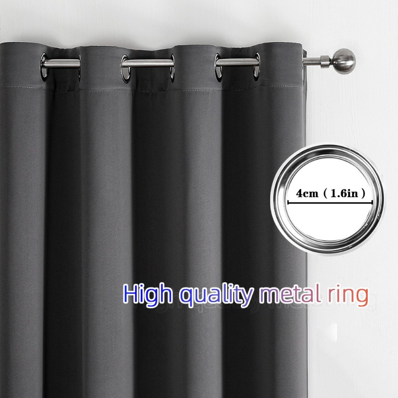 Einfarbiger Lichtundurchlässig – Home Decor Curtain Bewertung und Preis