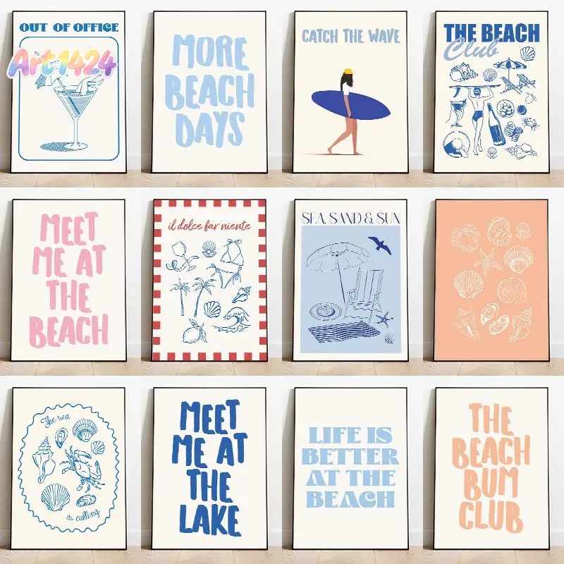 Muscheln treffen mich am Stran – Home Decor Quotes Bewertung und Preis