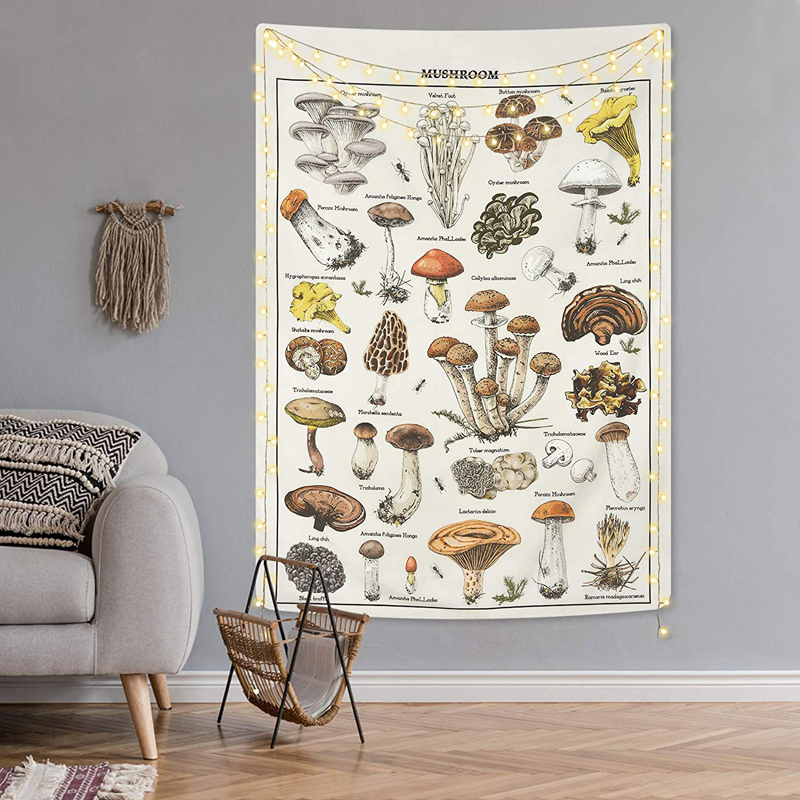 Psychedelic Pilz Tapisserie Di – Home Decor Hippie Bewertung und Preis