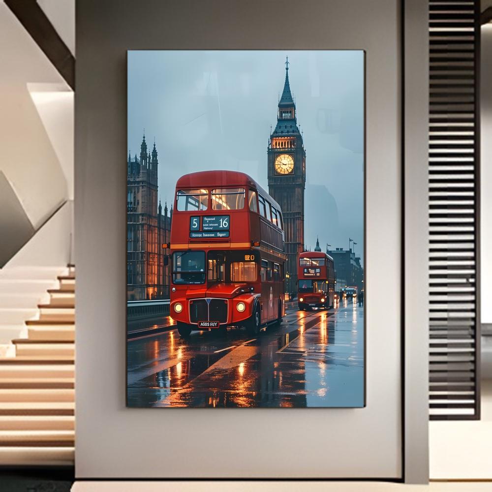 Reiseszene London Roter Bus Bi – Home Decor London Bewertung und Preis