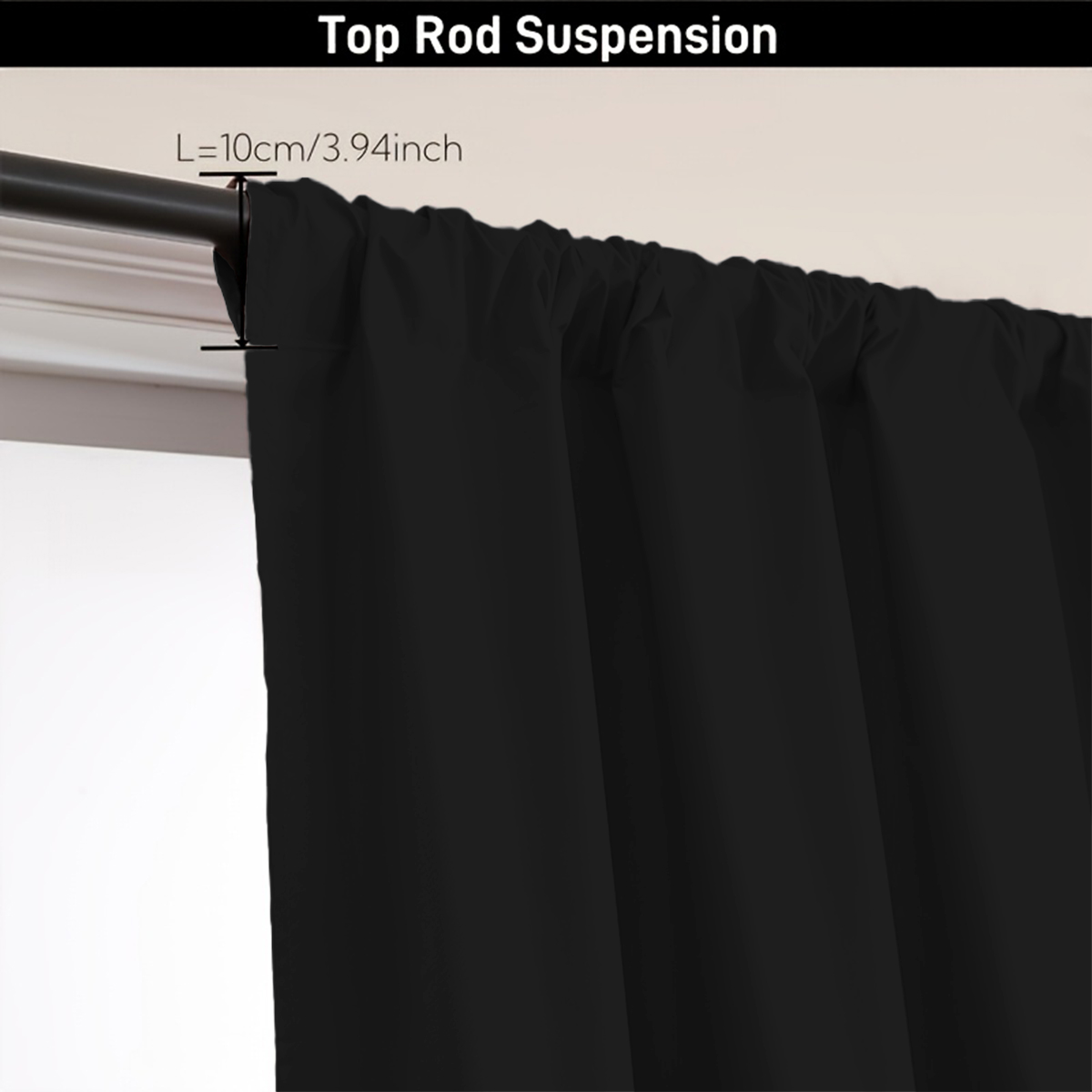 1 Stück einfacher, einfarbiger – Home Decor Curtain Bewertung und Preis