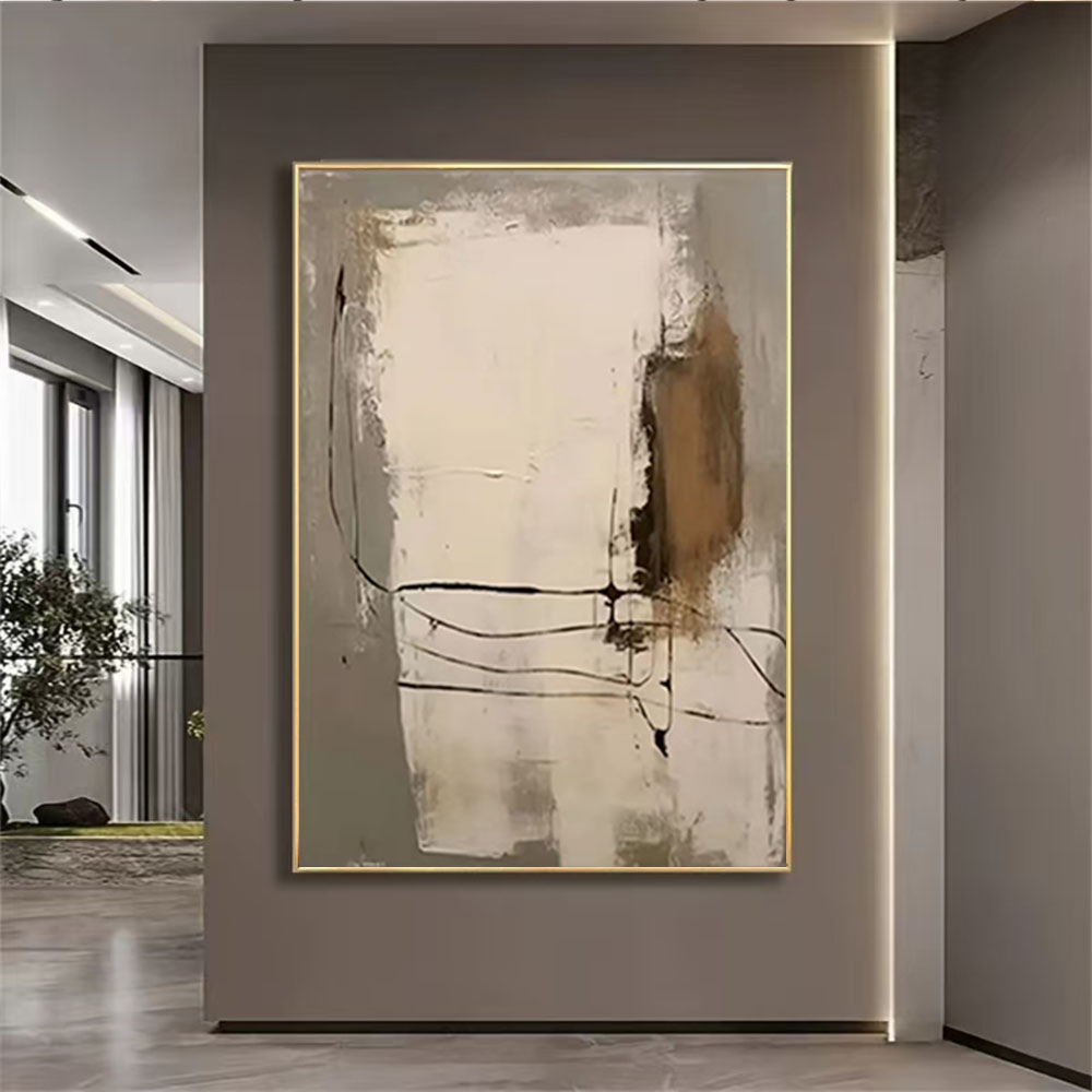 100 % handgemaltes Ölgemälde,  – Home Decor Color Palettes Bewertung und Preis