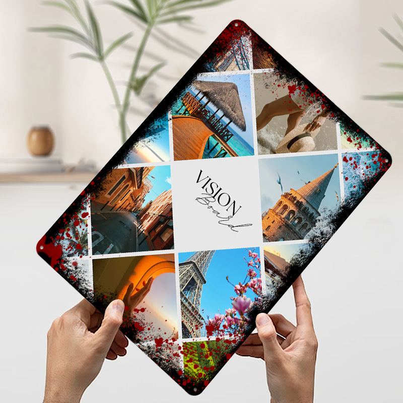 Reise-Vision-Board Collage Ged – Home Decor Vision Board Bewertung und Preis