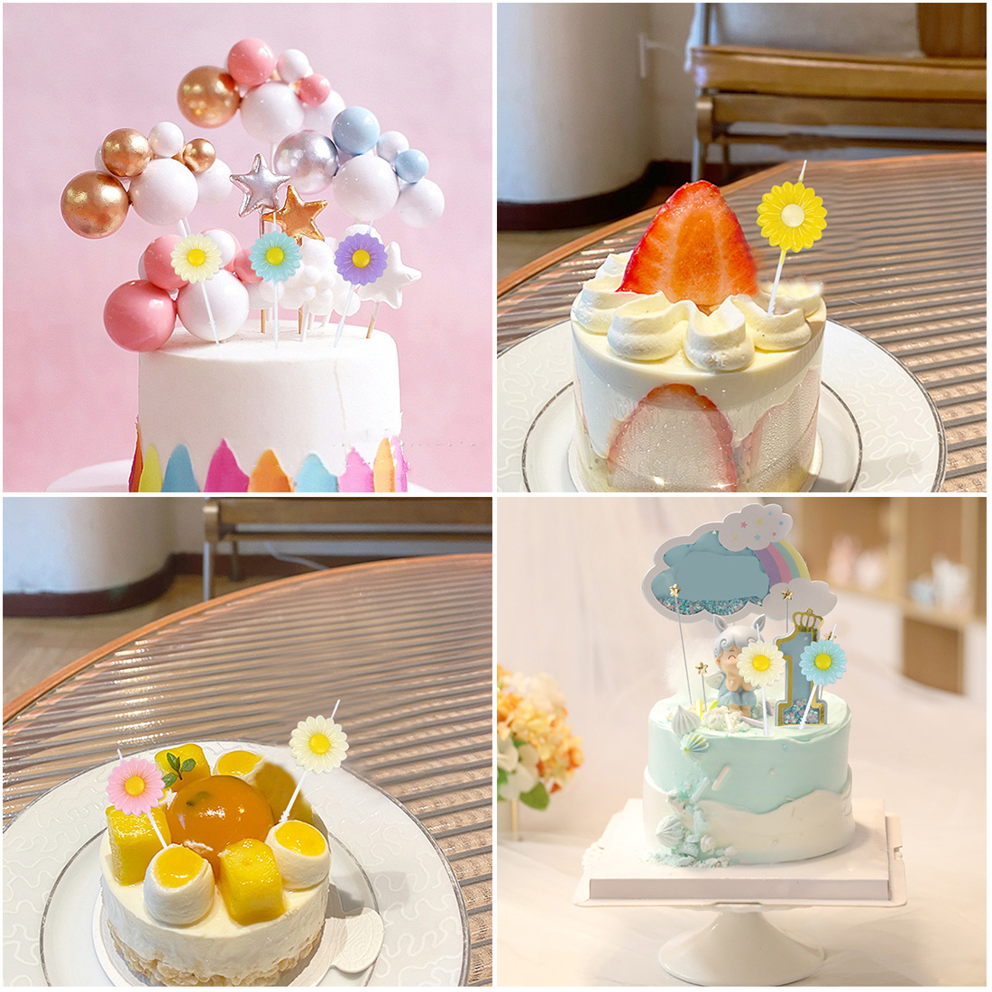 Bunte Gänseblümchen-Blumenkerz – Scented Candle Set Bewertung und Preis