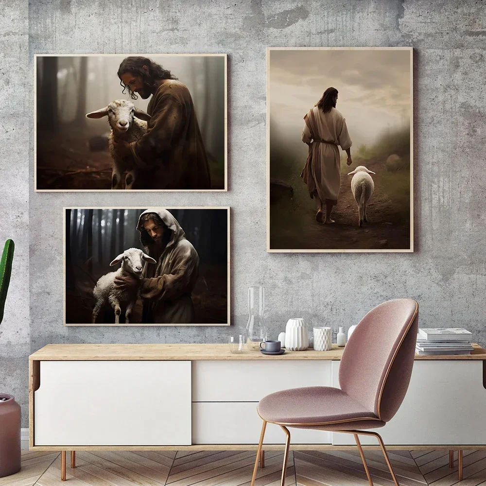 Jesus Christus geht auf Wasser – Home Decor Jesus Bewertung und Preis