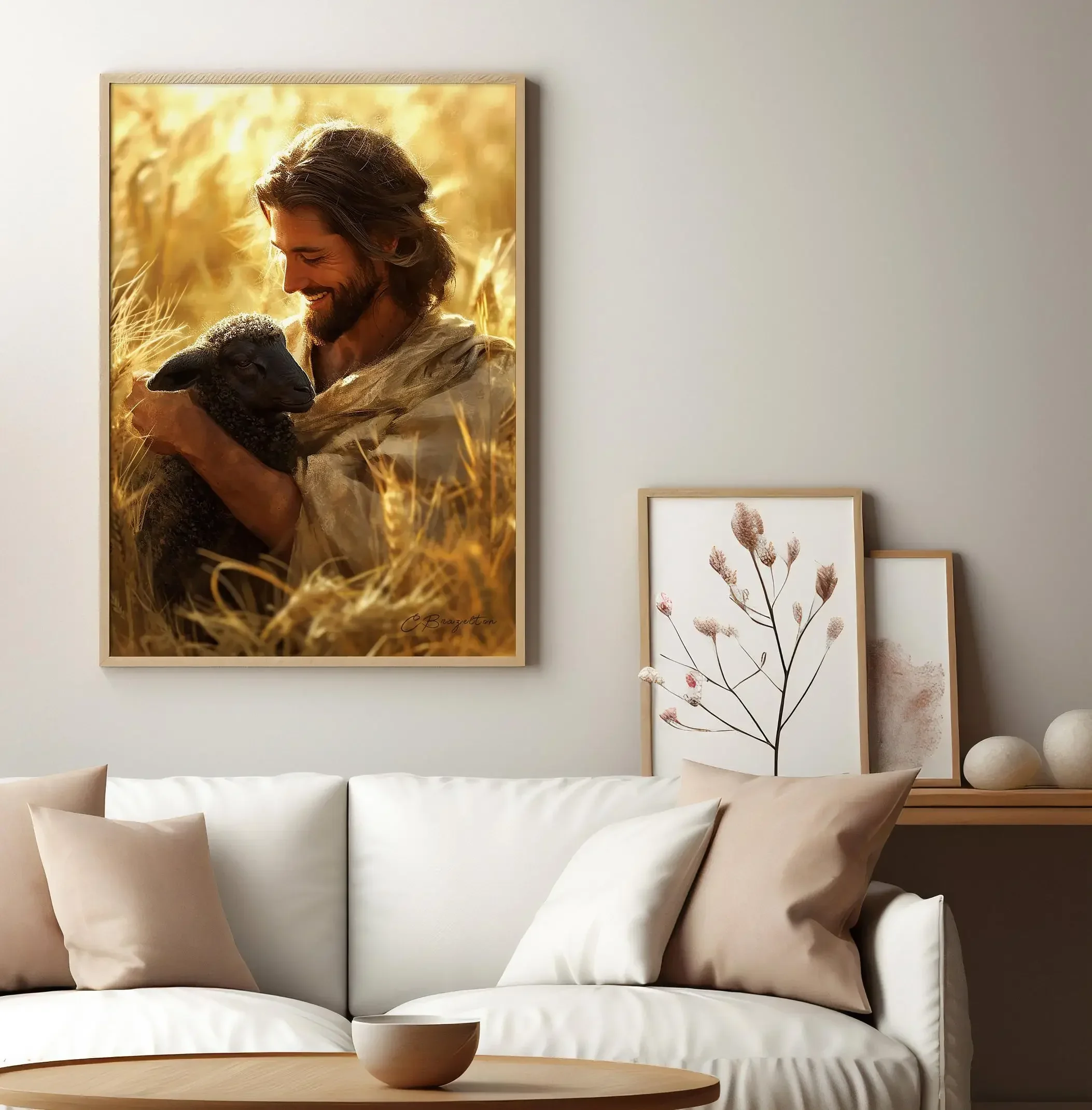 Jesus Christus geht auf Wasser – Home Decor Jesus Bewertung und Preis
