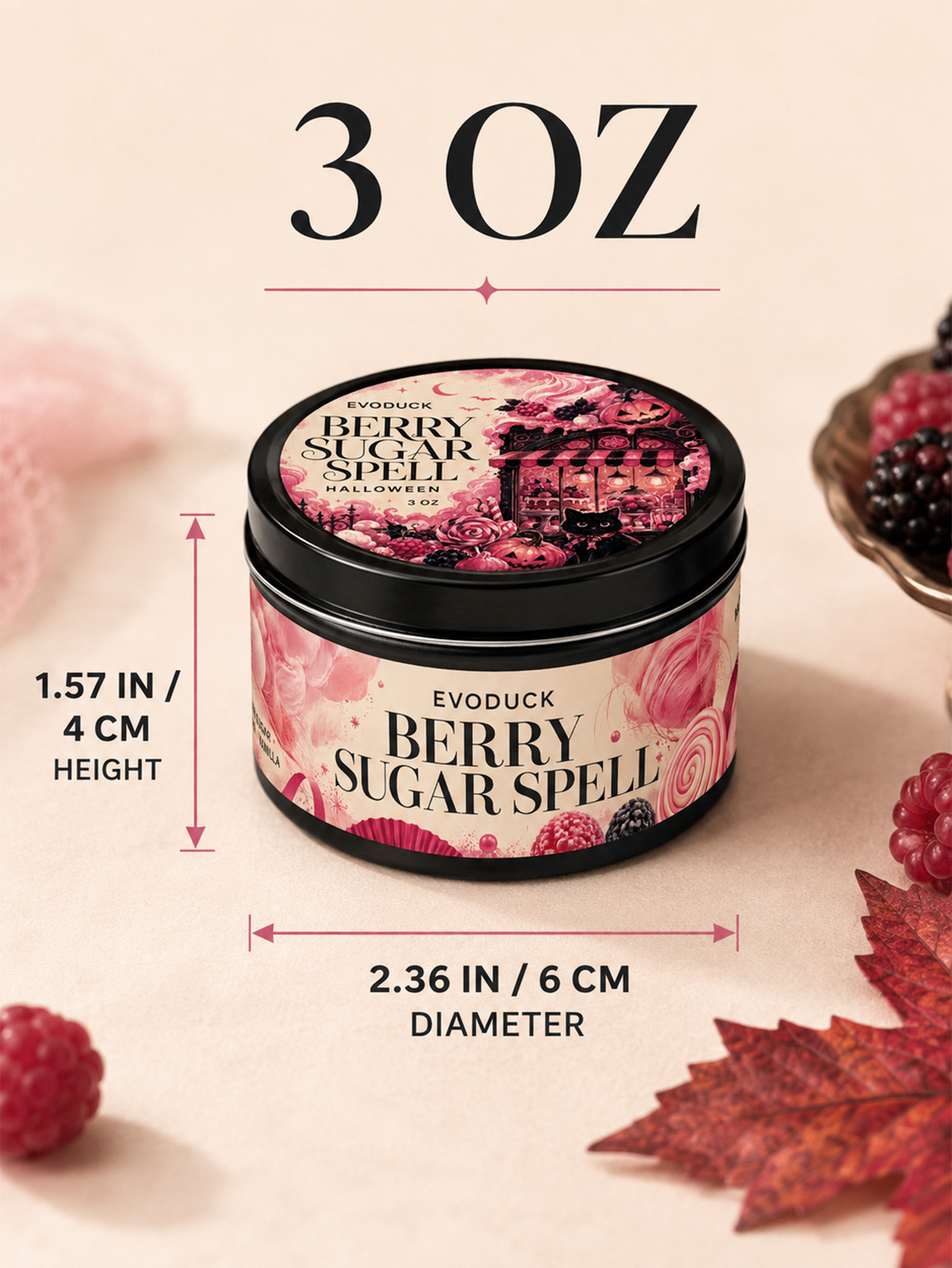 Berry Sugar Spell Duftkerzen-S – Scented Candle Set Bewertung und Preis