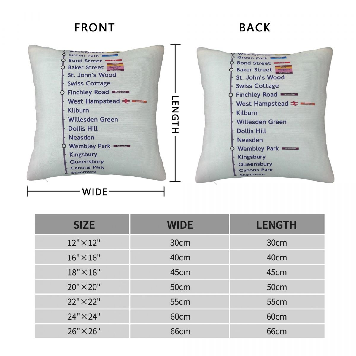 London Jubilee Line Westbound  – Home Decor London Bewertung und Preis