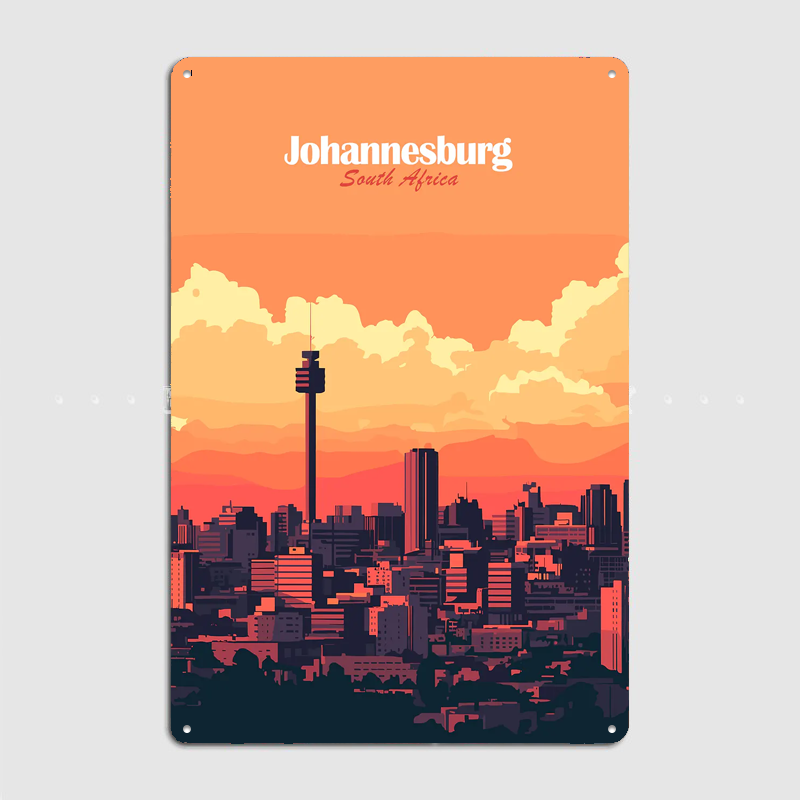 Johannesburg Skyline Reise-Sze – Home Decor Johannesburg Bewertung und Preis