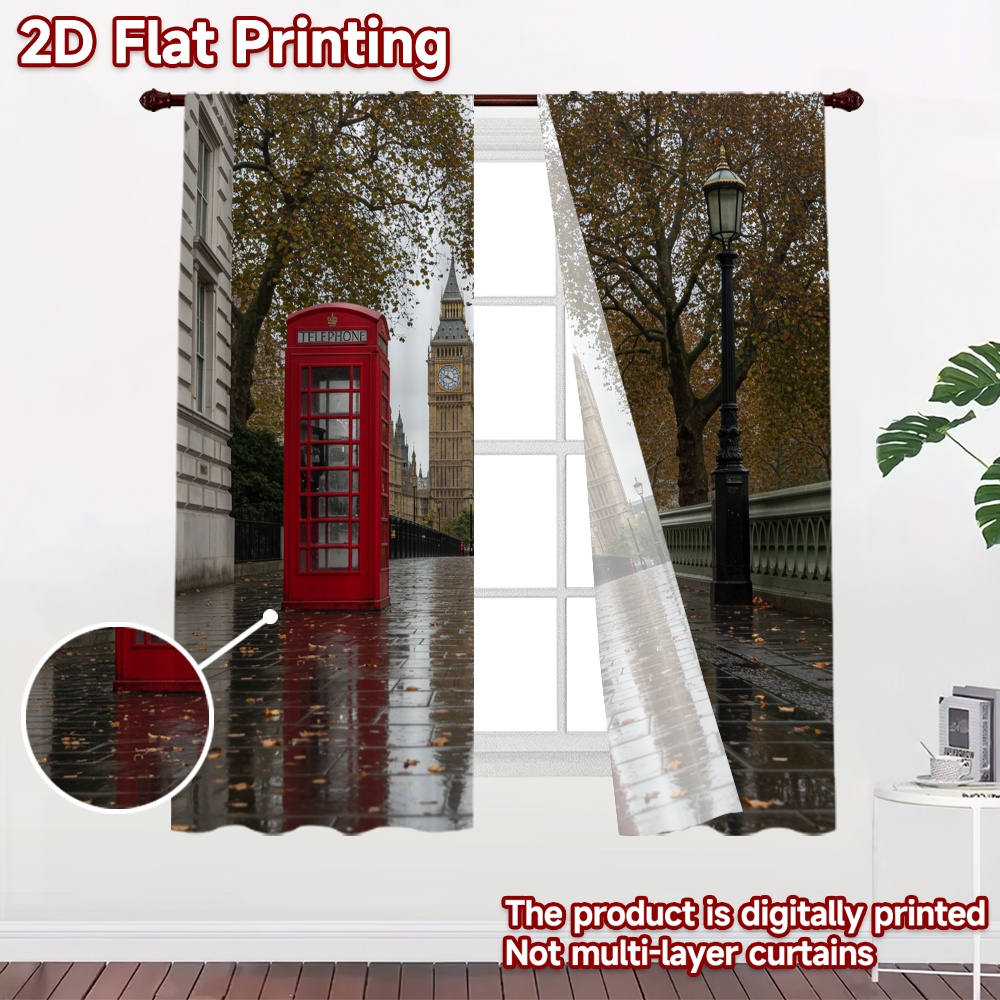 2D flache 2-teilige Vorhänge f – Home Decor London Bewertung und Preis