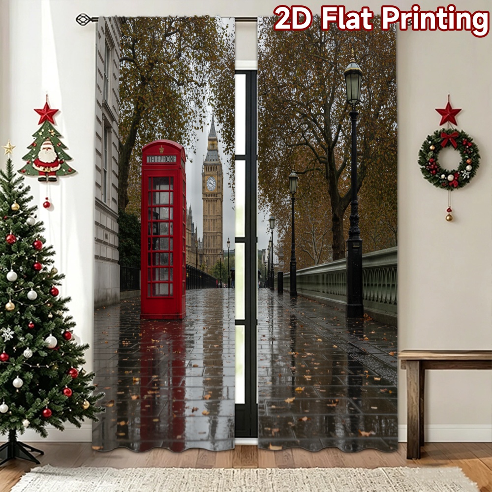 2D flache 2-teilige Vorhänge f – Home Decor London Bewertung und Preis