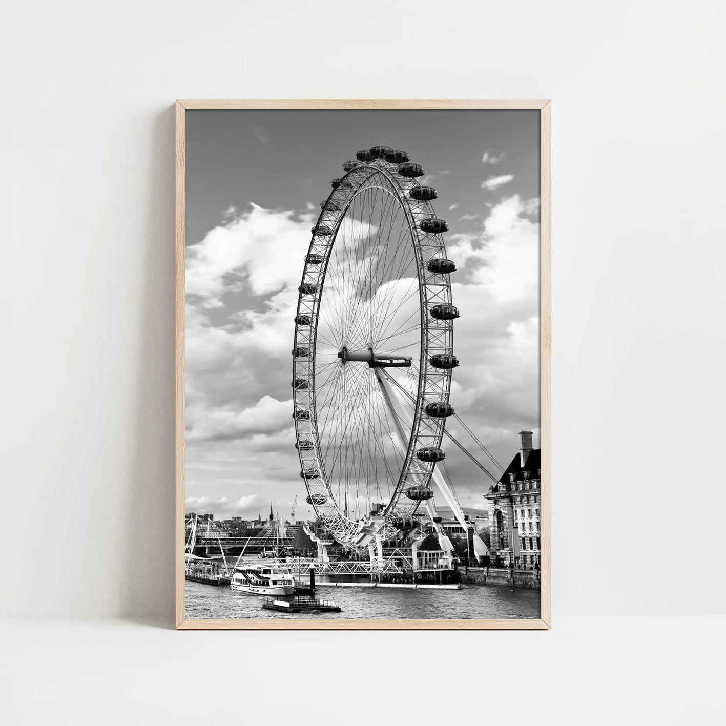 Minimalistischer Schwarz-Weiß- – Home Decor London Bewertung und Preis