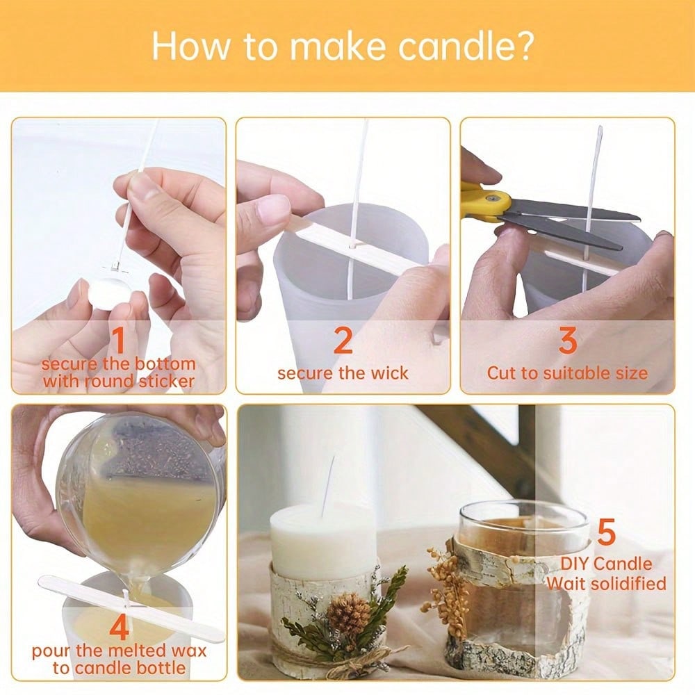 5/10/20/30/50 Stück Holz-Kerze – Scented Candle Set Bewertung und Preis