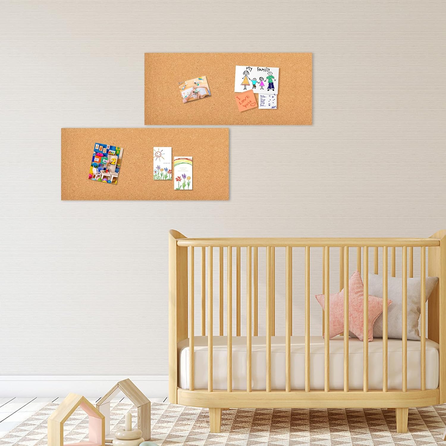 2/4/6 Stück Kork-Pinnwände mit – Home Decor Vision Board Bewertung und Preis
