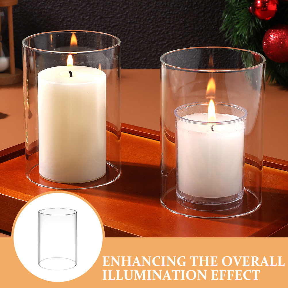 3-teilige Glasabdeckung, trans – Home Decor Organizer Bewertung und Preis