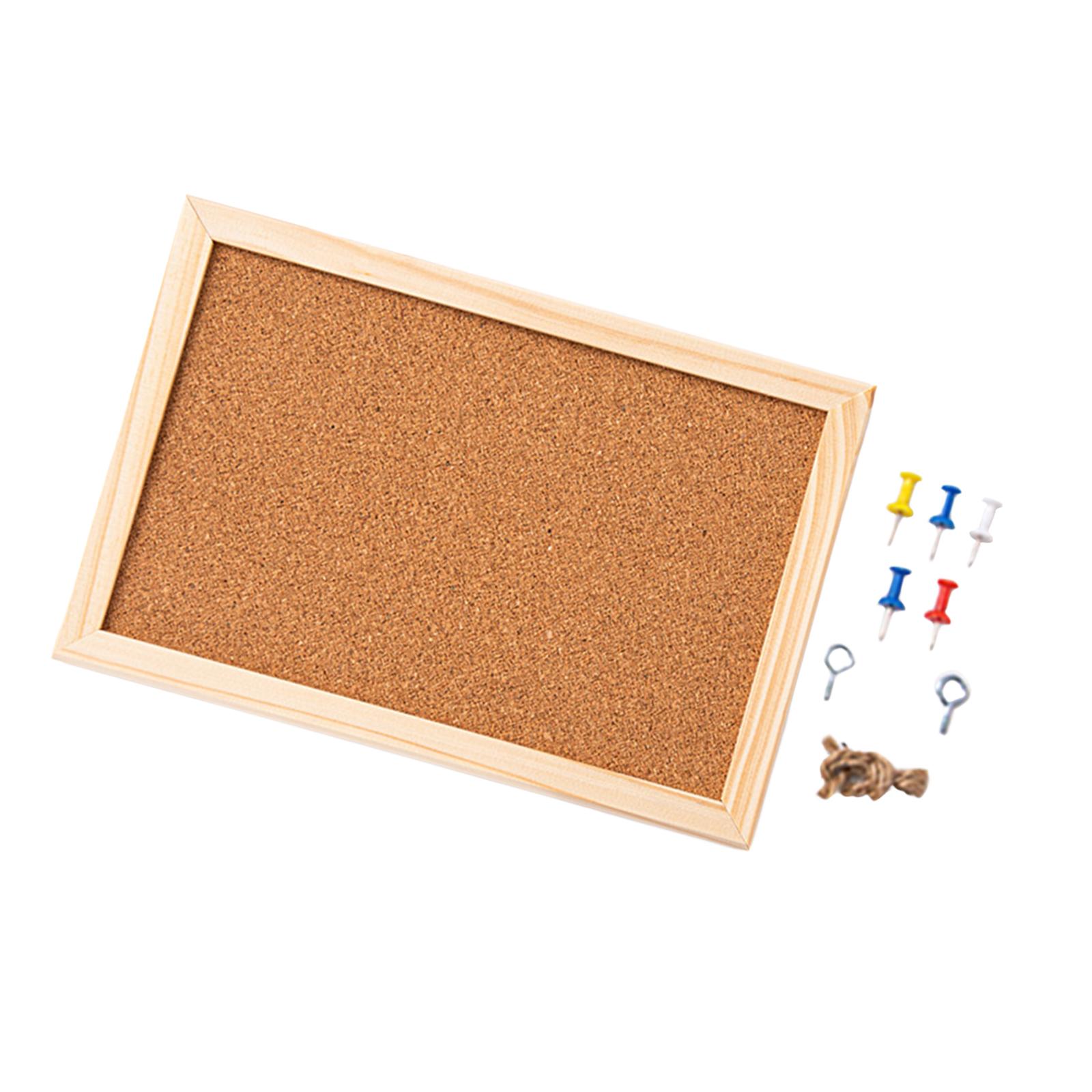 Kork-Pinnwand, Pinnwand, Holz, – Home Decor Vision Board Bewertung und Preis