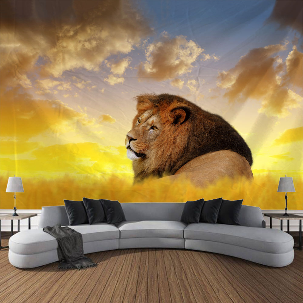 Waldtiger-Wandteppich, Tierlöw – Home Decor Hippie Bewertung und Preis