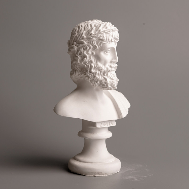 Zeus, eine Figur aus der griec – Home Decor From Clay Bewertung und Preis