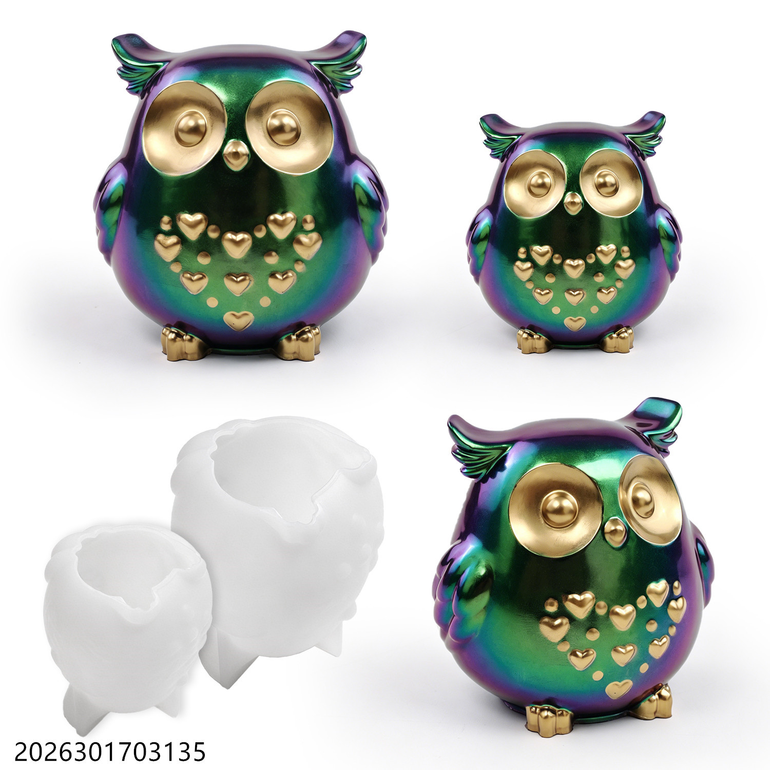 Eulen-Silikonform 3D Vogelform – Scented Candle Set Bewertung und Preis