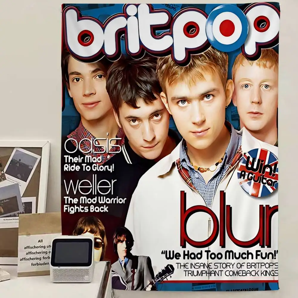 Band Musik Rapper Blur Anime W – Home Decor Hippie Bewertung und Preis