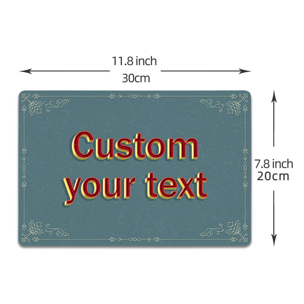Personalisierte Faux 3D Text M – Home Decor Quotes Bewertung und Preis